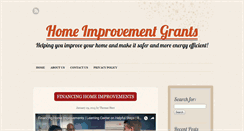 Desktop Screenshot of home-improvement-grants.org