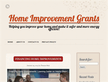 Tablet Screenshot of home-improvement-grants.org
